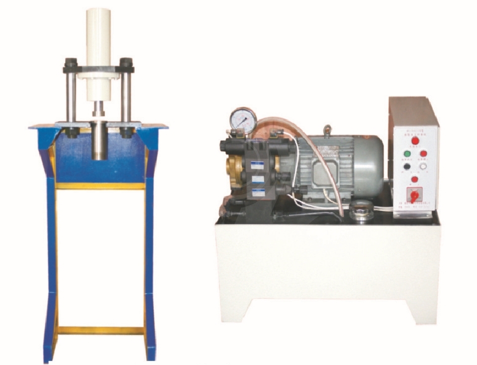 小型立式液壓擠出機(jī) 小型立式液壓擠出機(jī)